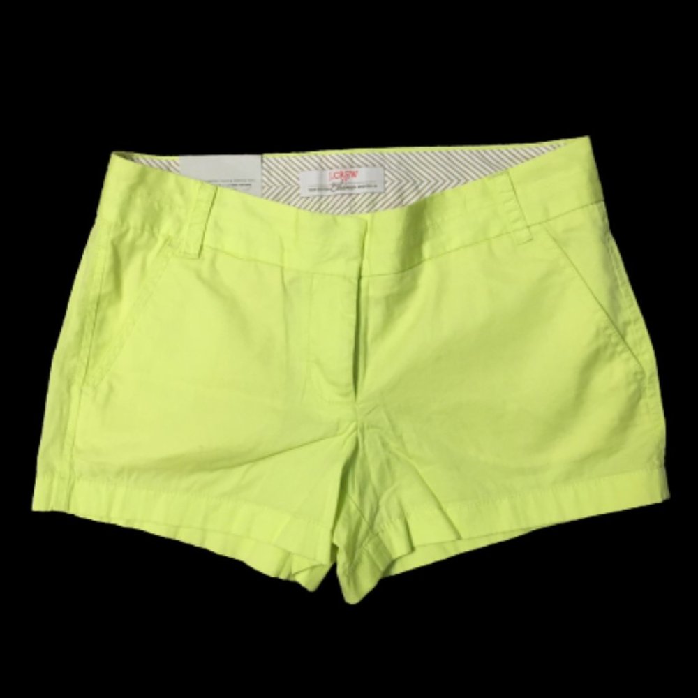 J Crew Factory Store Short Yellow